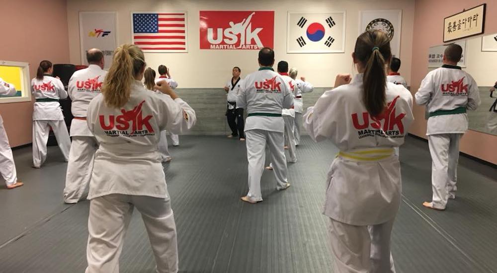 Taekwondo Class at USK Martial Arts